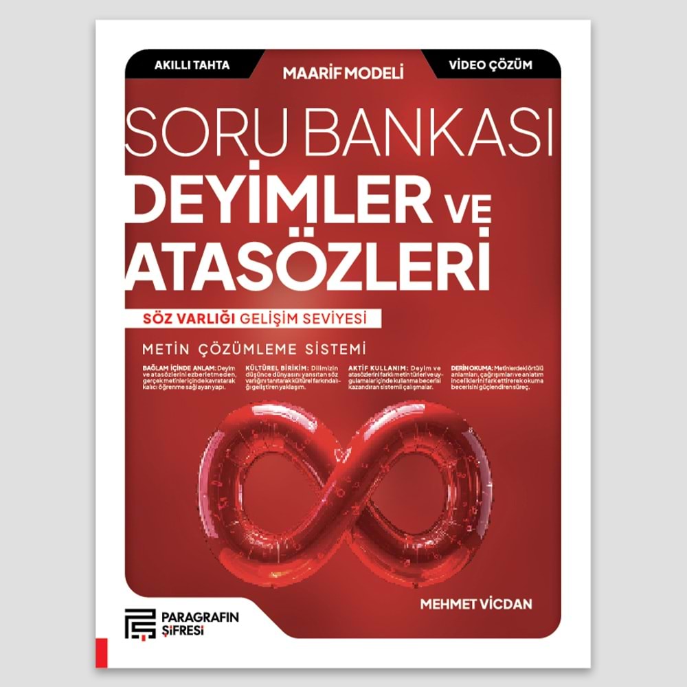 DEYİMLER VE ATASÖZLERİ SORU BANKASI
