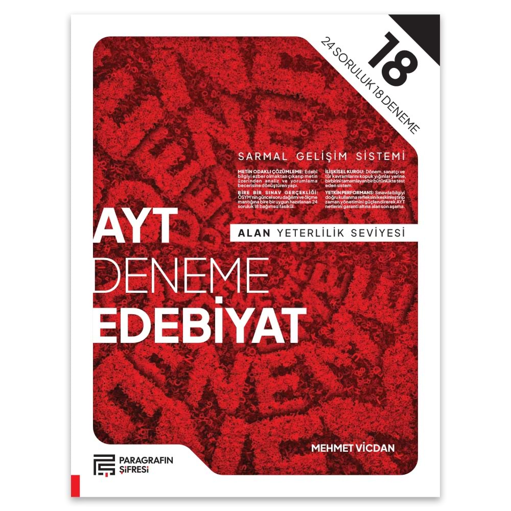 AYT EDEBİYAT DENEME