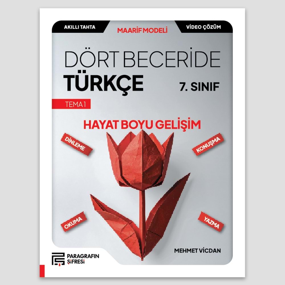 7. SINIF DÖRT BECERİDE TÜRKÇE