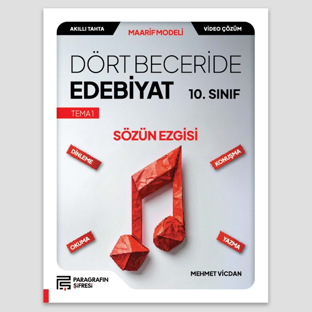 10. SINIF DÖRT BECERİDE EDEBİYAT
