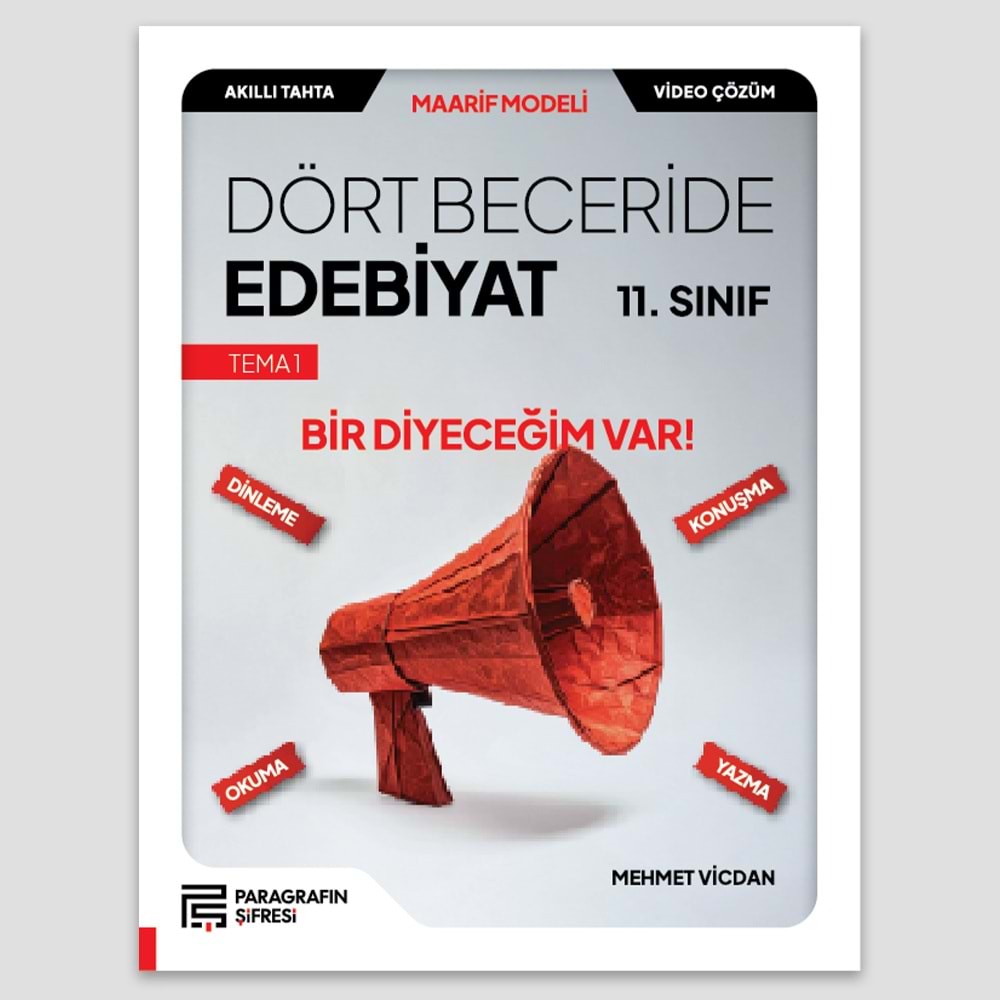 11. SINIF DÖRT BECERİDE EDEBİYAT