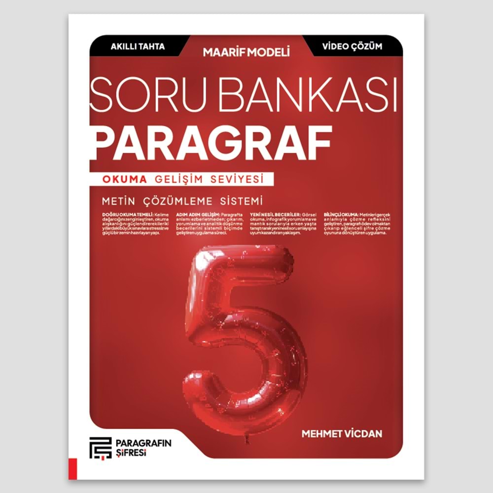 5. SINIF PARAGRAF SORU BANKASI