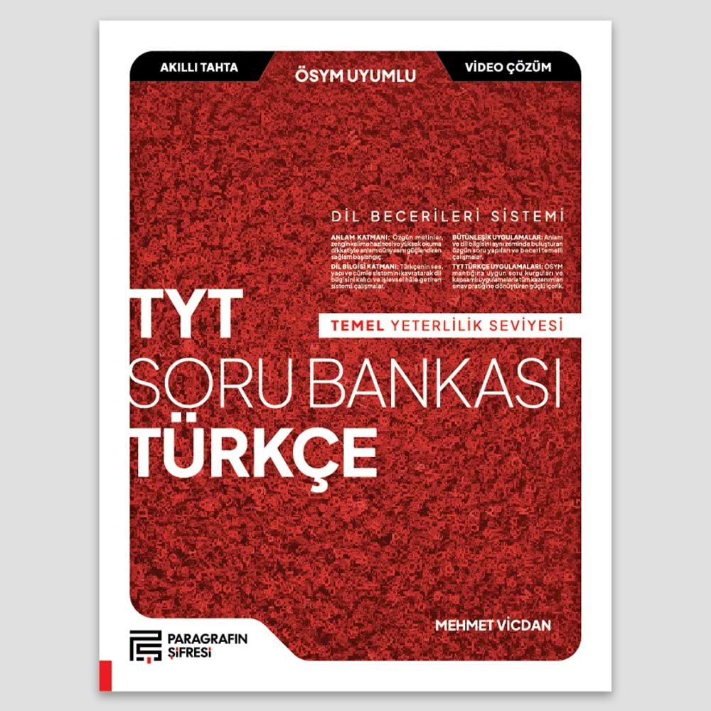 TYT TÜRKÇE SORU BANKASI
