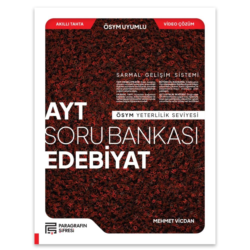 AYT EDEBİYAT SORU BANKASI