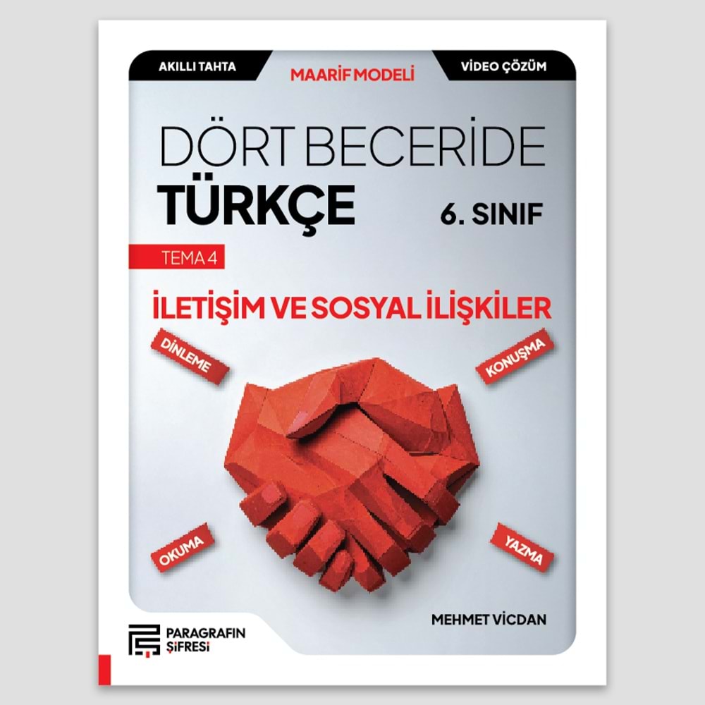 6. SINIF DÖRT BECERİDE TÜRKÇE