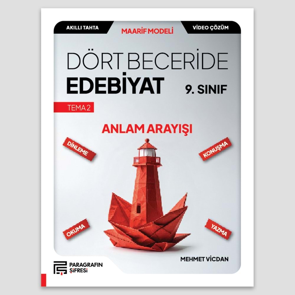 9. SINIF DÖRT BECERİDE EDEBİYAT