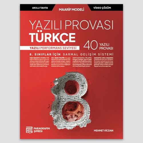 8. SINIF TÜRKÇE YAZILI PROVALARI