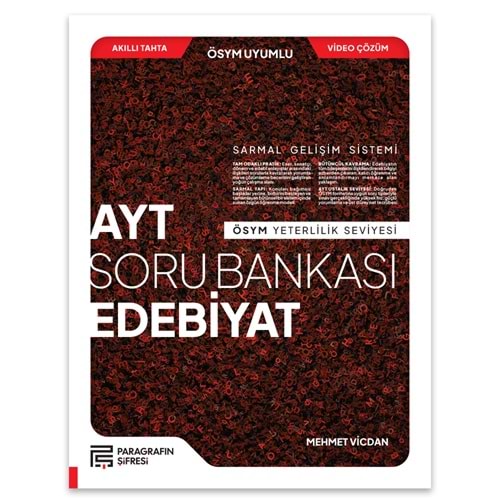 AYT EDEBİYAT SORU BANKASI