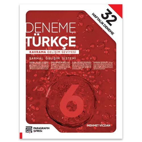 6. SINIF 32 HAFTA TÜRKÇE DENEME