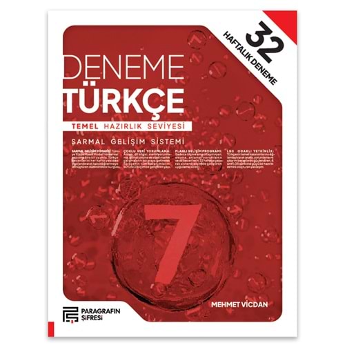 7. SINIF 32 HAFTA TÜRKÇE DENEME