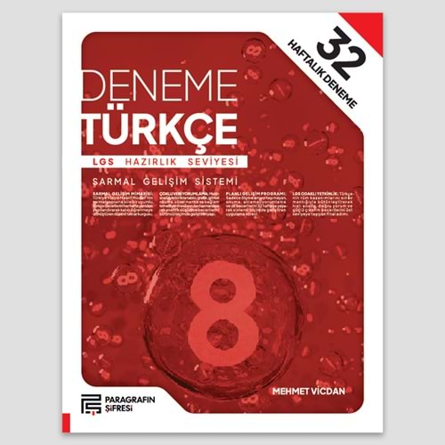 8. SINIF 32 HAFTA TÜRKÇE DENEME
